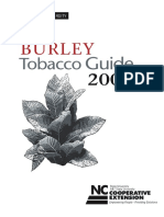 Burley Tobacco Guide 2009 PDF