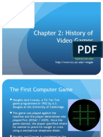 Chapter 2: History of Video Games: Magda El Zarki Prof. of CS Univ. of CA, Irvine