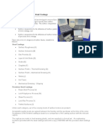 Surface Comparators For Steel Castings: Scrata"