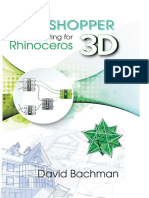 Grasshopper Visual Scripting For Rhinoceros 3D by Bachman, David PDF