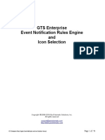 GTS Enterprise Event Notification Rules Engine and Icon Selection