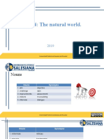 UNIT 4: The Natural World.: Universidad Politécnica Salesiana Del Ecuador