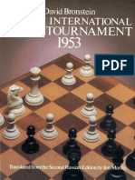 Bronstein David - Zurich International Chess Tournament-1953, 1979-OCR, Dover, 367p