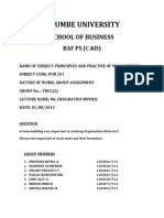 Mzumbe University: School of Business