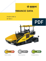 Performance Data: Paver (Tier 3) BF 800 C