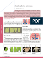 Seamless Garment: Needle Selection Techniques and Applications