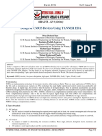 Design of CMOS Devices Using TANNER EDA: ISSN 2278 - 0211 (Online)