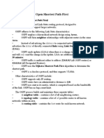 OSPF (Open Shortest Path First)