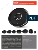 JBL Stadium Speakers Spec Sheet English