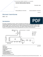 Electronic Control System: Operación de Sistemas