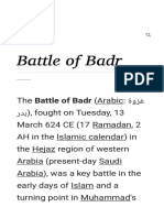 Battle of Badr