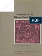 The Paterik of The Kievan Caves Monastery Anhl PDF