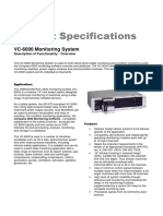 VC-6000 Monitoring System