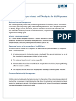 Some Useful Concepts Related To IT/Analytics For GD/PI Process