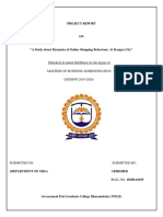 18mba0105 Project Report PDF