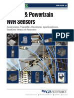 Vehicle Powertrain NVH Sensors PCB Piezotronics