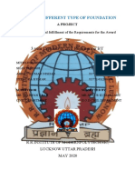 Study On Different Type of Foundation