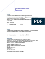 Shockley's Equation