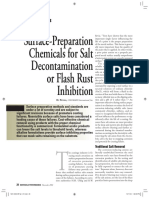 Surface-Preparation Chemicals For Salt Decontamination or Flash Rust Inhibition