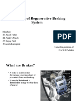 Modeling of Regenerative Braking System