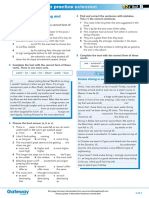 B2+ UNIT 8 Extra Grammar Practice Extension