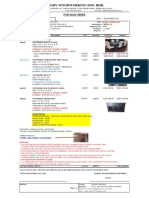 Woody Woodworking Sdn. BHD.: Purchase Order No: WWO0577-20