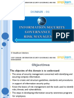 Domain 01 - Information Security Governance & Risk Management