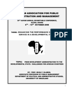 African Association For Public Administration and Management