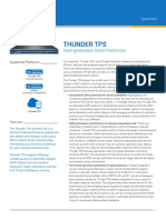 Thunder TPS: Next-Generation Ddos Protection