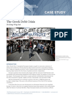 The Greek Debt Crisis: Case Study