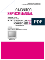 Color Monitor: Service Manual