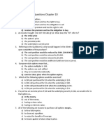 CH 10 Derivitives Questions For Class With Answers