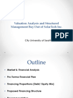 Valuation Analysis and Structured