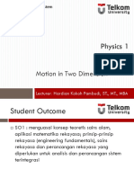 Motion in Two Dimensions - CeLOE