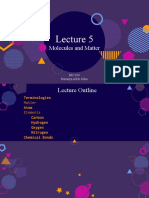 Molecules and Matter: BIO100 Sumaiya Afrin Soha