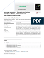 A Review of Bioactive Plant Polysaccharides: Biological Activities, Functionalization, and Biomedical Applications