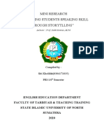 Mini Research Siti Kholifah (Pbi-1)