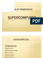 Presentation On Super Computer