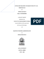 A Study On Labour Welfare Measures Towards Pothys PVT LTD, Thirunelveli