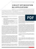 Matching Circuit Optimization For Antenna Applications