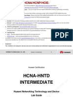 HCNA-HNTD Intermediate Lab Guide V2.2 PDF