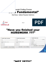 JAVA FUNDAMENTAL Day 3