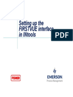 Setting Up The Firstvue Interface in Intools