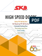 SKB High Speed Door - Dock Leveller Shelter Catalogue - Q3 2020