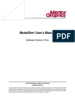 ModelSim ME v10.5c User PDF