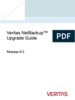 Veritas Netbackup™ Upgrade Guide: Release 8.0