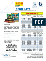 Price List: Thhn/Thwn-2