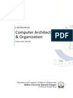 CAO Lab Manual 22092020 063654pm PDF