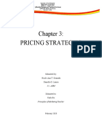 Pricing Strategies: Submitted By: Nicole Ann T. Granada Daniella O. Lauria