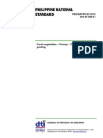 Philippine National Standard: PNS/BAFPS 93:2010 ICS 67.080.01